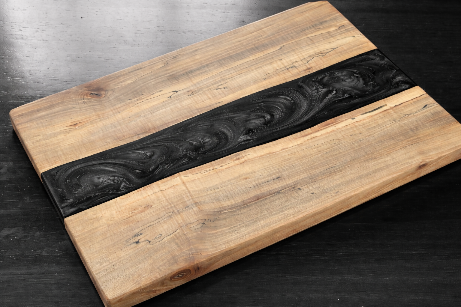 Walnut River Edge Epoxy Cutting Board - Image 6